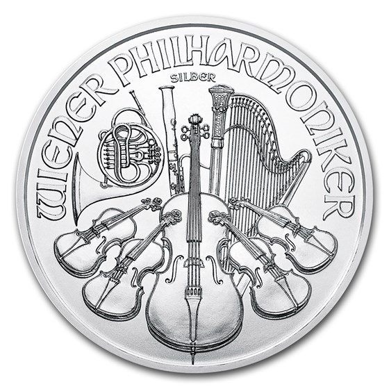 2018 Austria 1 oz Silver Philharmonic BU 2018 Austria 1 oz Silver Philharmonic BU